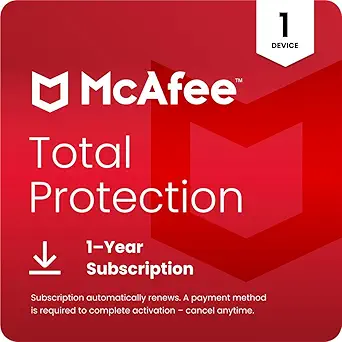 McAfee Total Protection 1-Device